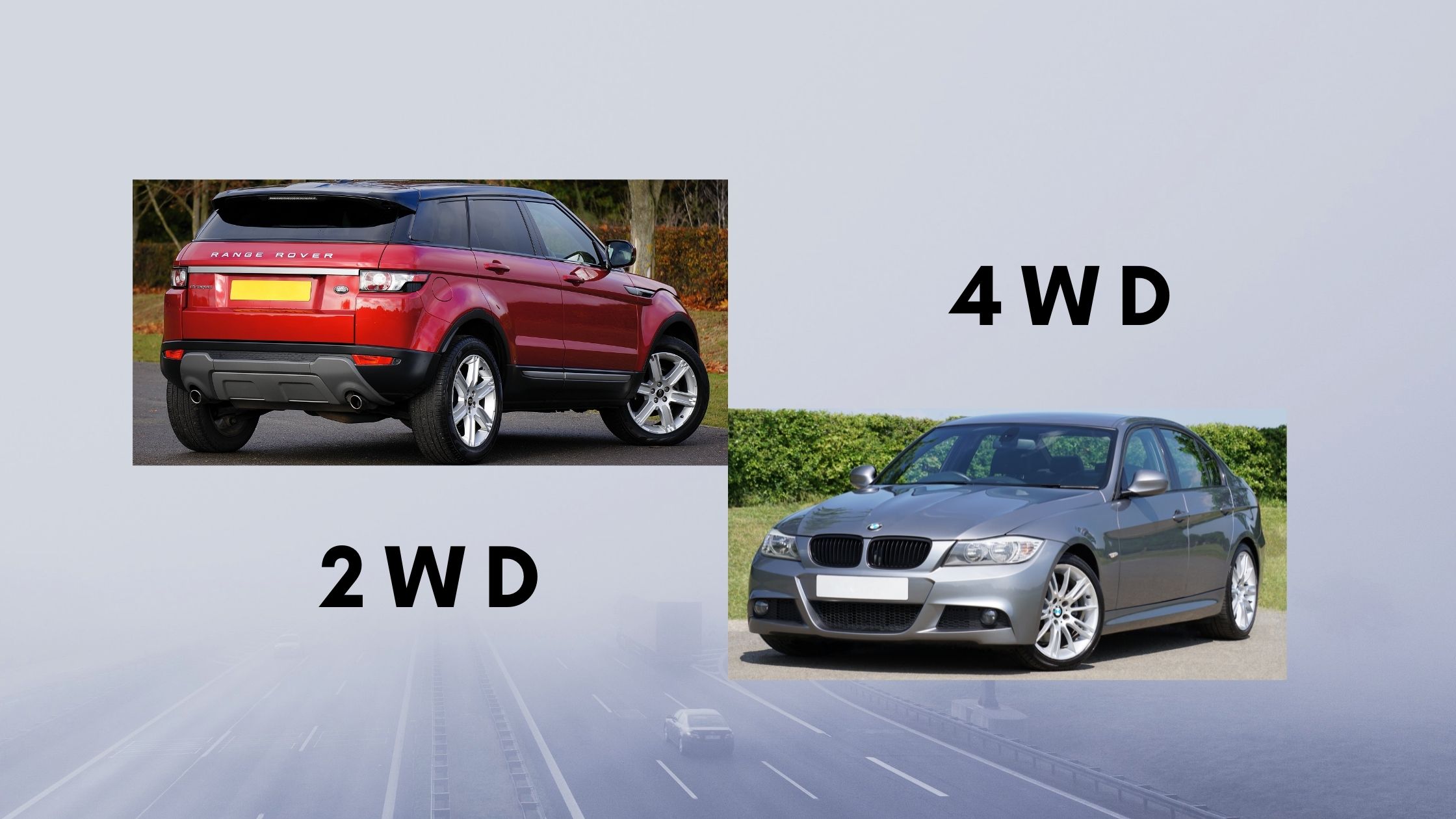 Difference between 4WD and 2WD Cars